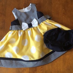 Bonnie baby dress 6/9 months girl